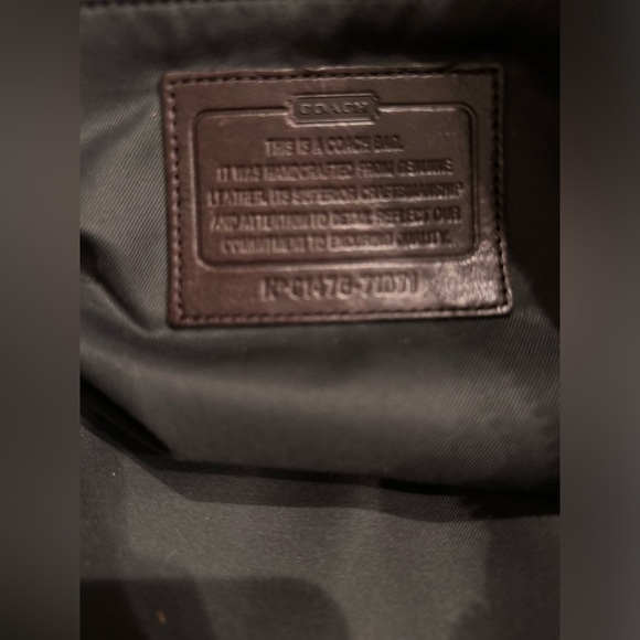 Coach - authentic vintage men's duffle bag. All leather original price $600